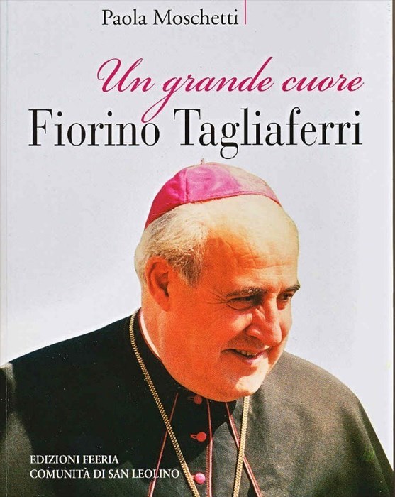 Nella foto 3: Un libro che ricorda la figura di Don Fiorino Tagliaferri