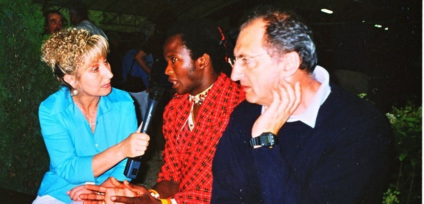 L’intervista  ad un agricoltore  masai del Kenia, Seperva Ole Meehlta, ospite alla Fiera Agricola di Borgo San Lorenzo (2004)
