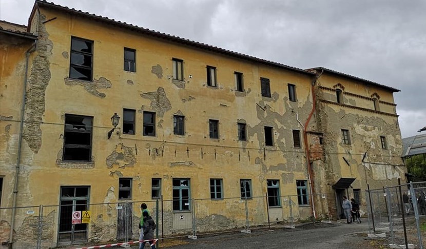 Ex ospedale Luco nell'aprile 2019