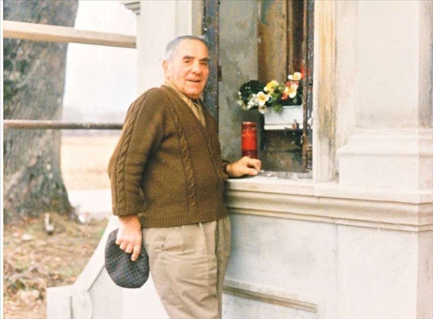 Beppe Poggiali “Premio della Bontà 1962” impreziosisce  il Tabernacolo della Madonnina di Mei
