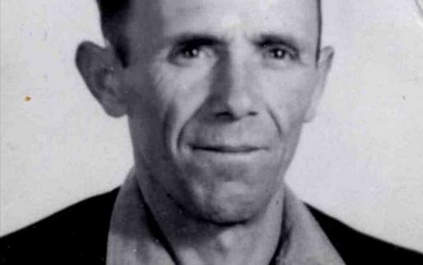 Giuseppe Sdruccioli nel 1950