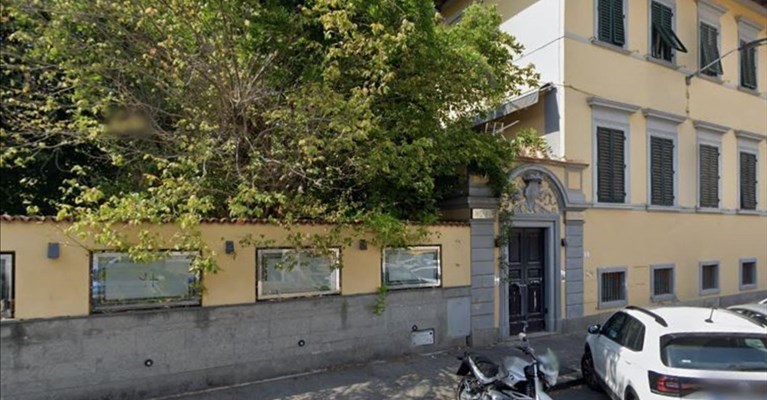 l'ex hotel Lido in via del Ghirlandaio
