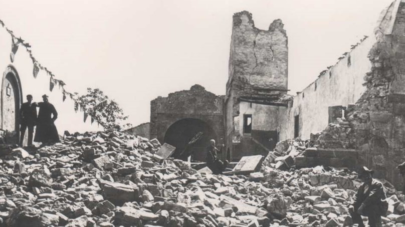 Storia scritta e raccontata sul terremoto del Mugello del 1919