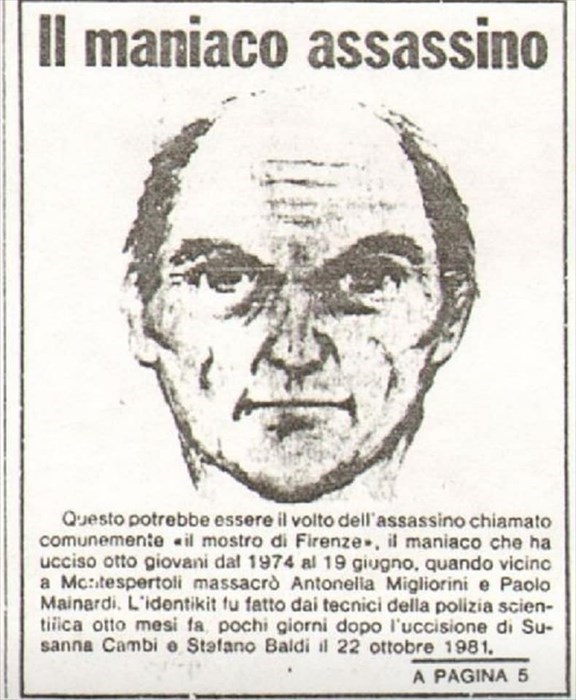 L'unico identikit pubblicato