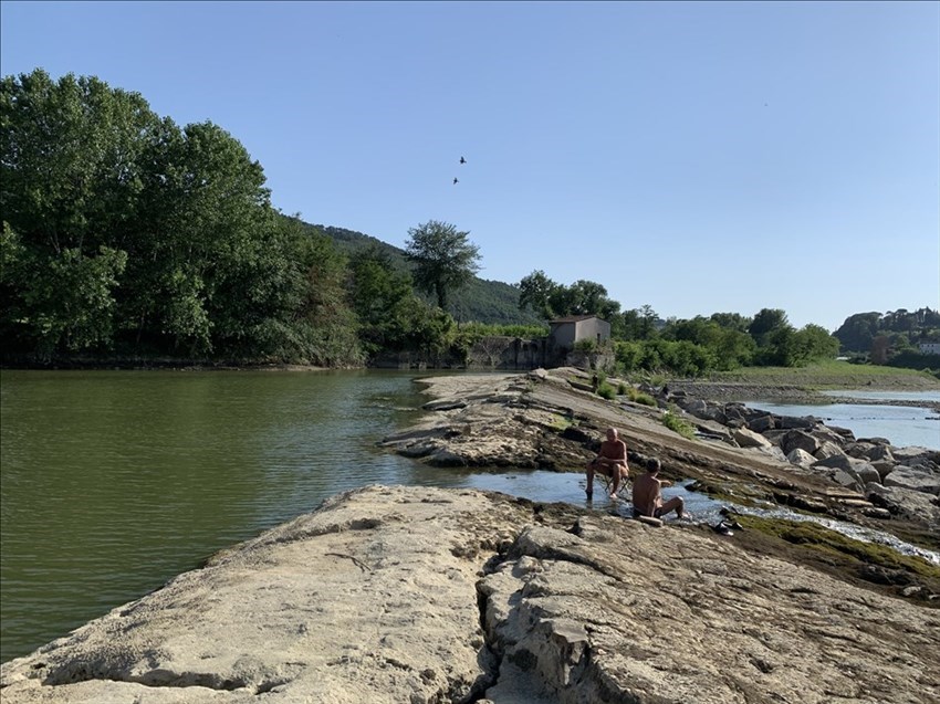 Riprese video alla pescaia dell'arte della lana