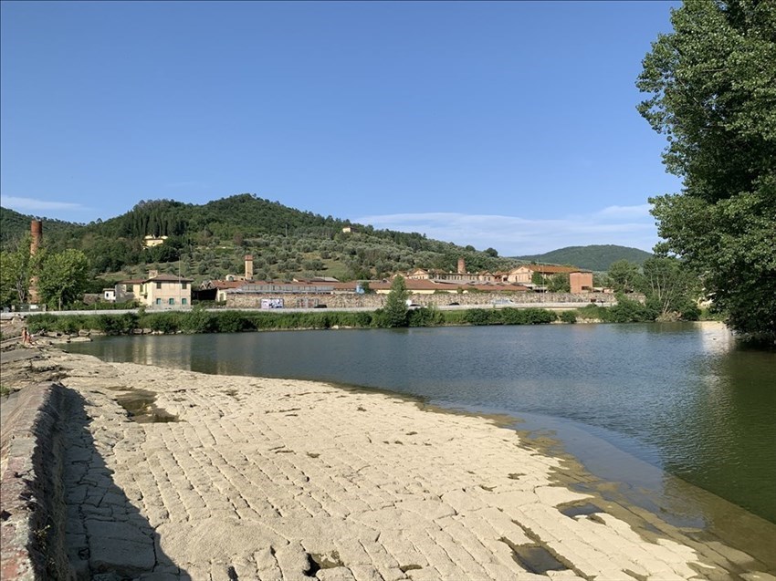 Riprese video alla pescaia dell'arte della lana