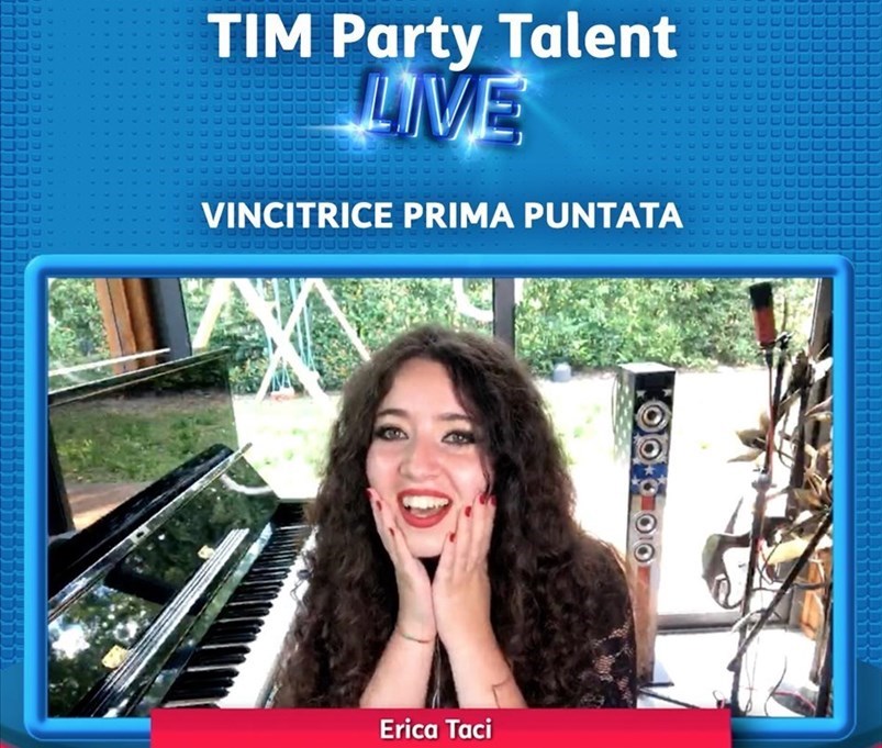 Erica Taci vince la prima puntata del Tim Party Live