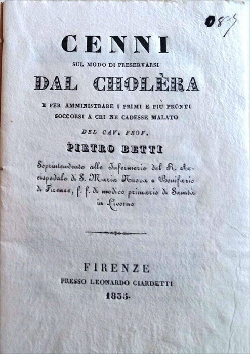 Trattato sul colera del 1835