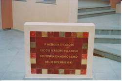 Bombardamento a Borgo, nuovo cippo