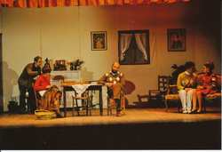 Il Piccolo mette in scena l'alluvione di Via Baldovini