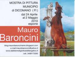 Mauro Baroncini espone a Dicomano
