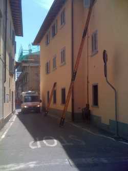 Sotto sfratto. Barricato in casa a Borgo