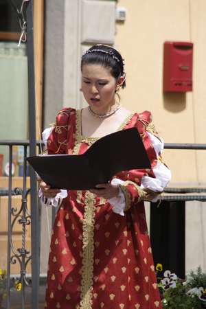 Borgo, le prime foto del corteo storico