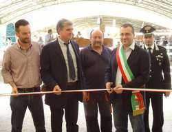 Taglio del nastro per la Fiera Agricola