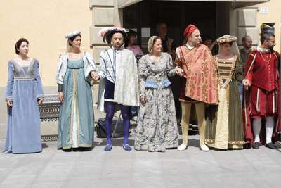 Borgo, le prime foto del corteo storico