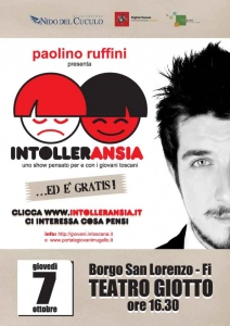A Borgo l'ironia di Paolo Ruffini contro l'intolleranza