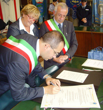 Borgo: rinnovato patto gemellaggio con Comune Pavullo