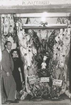 Macellerie, drogherie e mercerie a Vicchio di Mugello (Anno 1953)