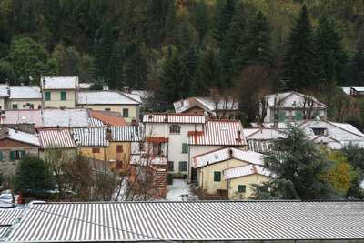 Prima neve? No grandine. Le foto