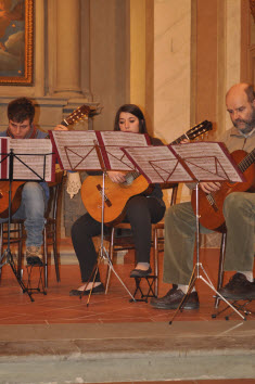 Successo del concerto di chitarre in Sant'Omobono