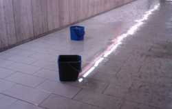 Piove nel nuovo Poliambulatorio. Sarà necessario rifare il tetto dopo soli dei anni?