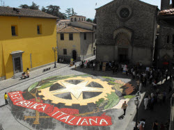 Una delegazione di Scarperiesi in Etiopia per esportare l'infiorata