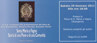 Un libro su Santa Maria a Fagna e il suo popolo