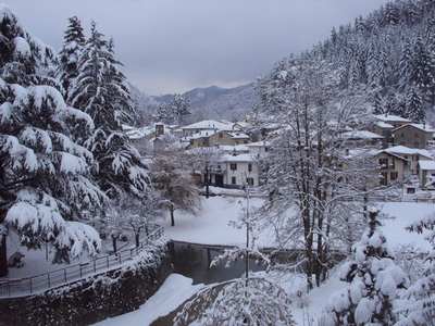 Palazzuolo sotto la neve....