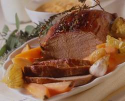 La cucina dei Castelli: vitella arrosto morto. La ricetta