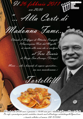 Cena per sostenere l'associazione Note dal Mugello