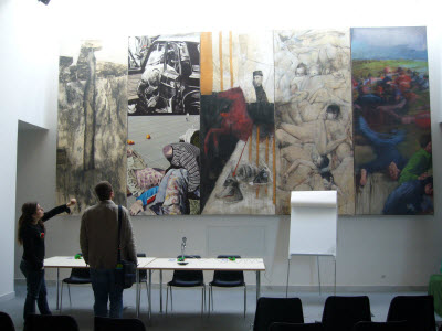 Alle medie il progetto Garibaldi dipinto si conclude con un bel quadro