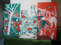 Alle medie il progetto Garibaldi dipinto si conclude con un bel quadro