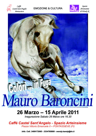 Mostre d'arte personali dei mugellani Baroncini e Mattioli