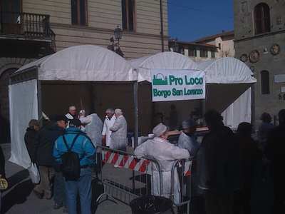 A Borgo la polenta delle Ceneri. Foto e storia