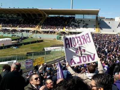 Calcio: il pareggio Viola visto dal Franchi. Le foto....