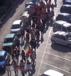 Borgo. Corteo per la pace in Libia. Foto