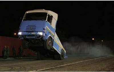 Borgo. Auto su due ruote e camion in impennata. Arrivano gli Stunt Drivers