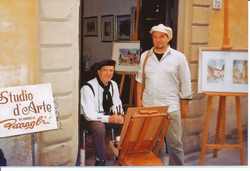 Golf e scultura. Anche lo scultore Mommarelli espone agli Open di Toscana