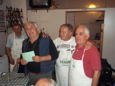 Il nuovo presidente degli industriali, Simone Bettini, alla cena degli Alpini. Foto...