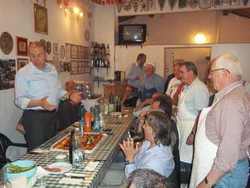 Il nuovo presidente degli industriali, Simone Bettini, alla cena degli Alpini. Foto...