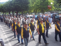 Grande raduno sezionale degli alpini a Borgo