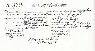 Don Giotto Ulivi, un eroe risorgimentale dal Mugello