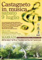 Metti un sabato nel castagneto, tra musica, favole e prodotti tipici...