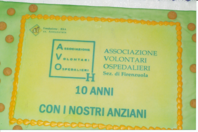 Festeggiamenti per i dieci anni dell'A.V.O. a Firenzuola