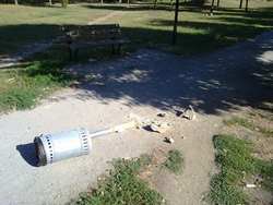 Vandalismo, Ammontano a 5mila euro i danni al Parco della Misericordia. Segnala su OK!Mugello...