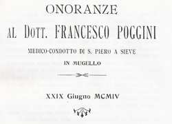 San Piero e il Risorgimento. La storia della famiglia Poggini. Sabato una conferenza