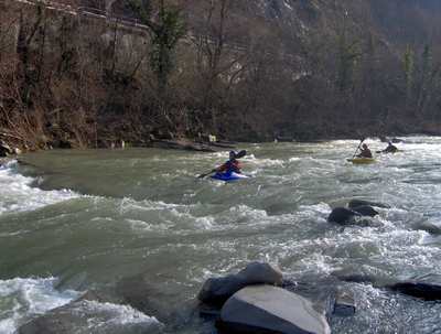 Una meraviglia... il Santerno in inverno