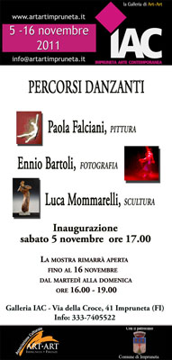 All'Impruneta Percorsi danzanti con lo scultore mugellano Luca Mommarelli