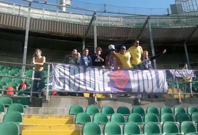 Palermo Fiorentina senza scampo. Le foto dei tifosi in trasferta...