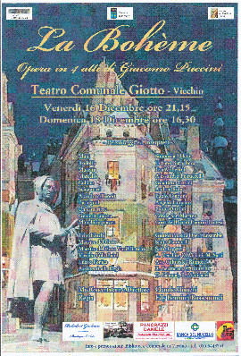 A dicembre arriva a Vicchio La Bohème di Puccini